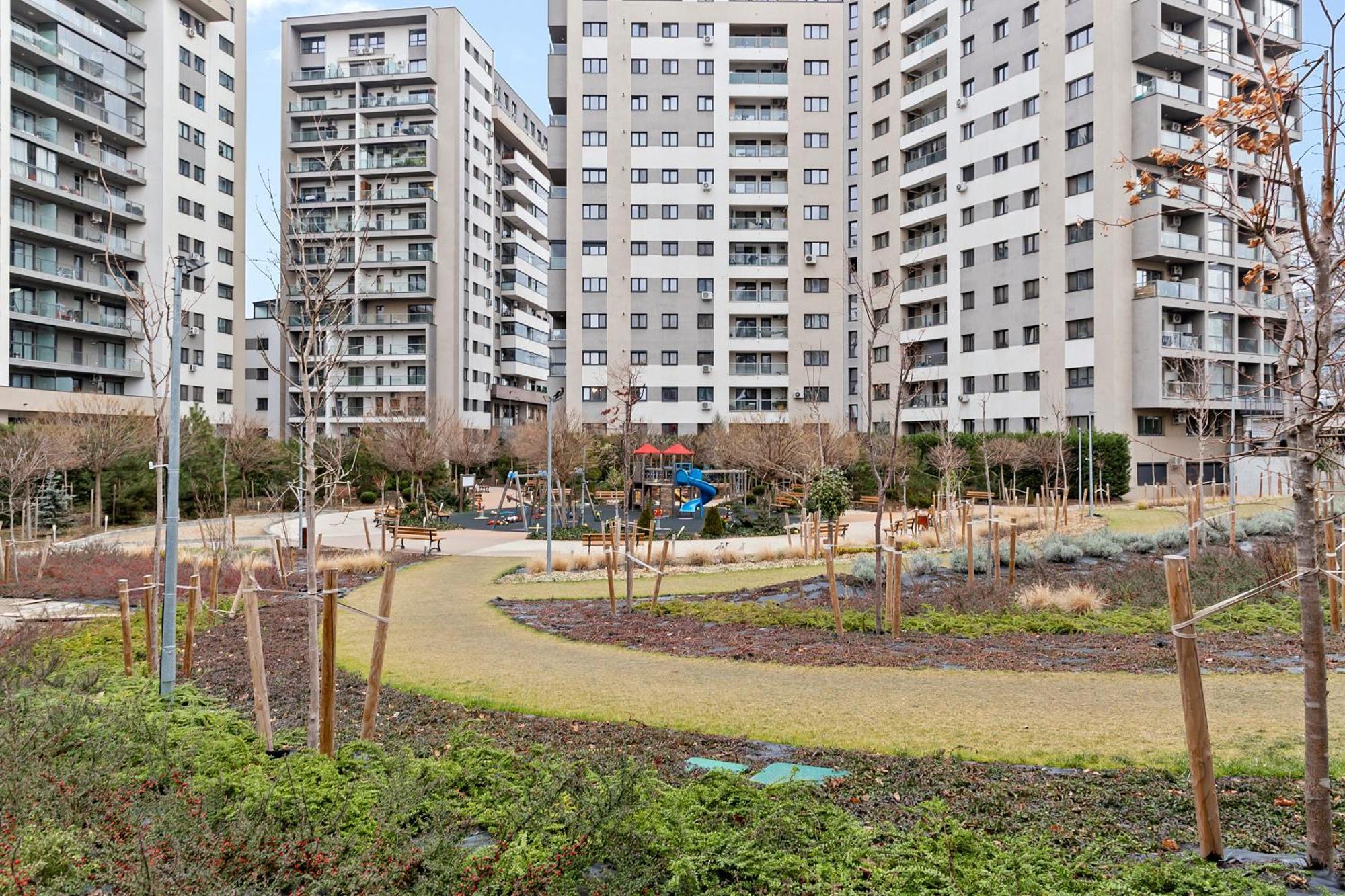 Mido Park Apartment With Private Parking & Self Check-In Bucarest Extérieur photo
