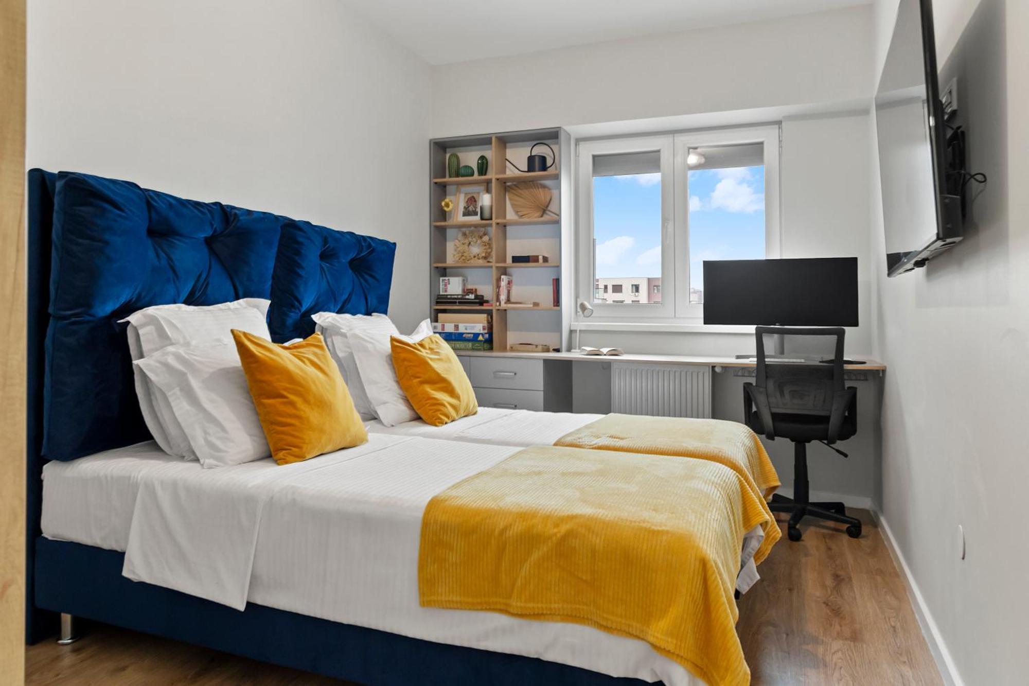 Mido Park Apartment With Private Parking & Self Check-In Bucarest Extérieur photo